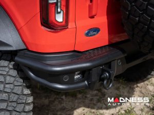 Ford Bronco Rear Bumper - Tubular - w/ Black Series Cube Lights Ford Bronco Rear Bumper - Tubular - w/ Black Series Cube Lights